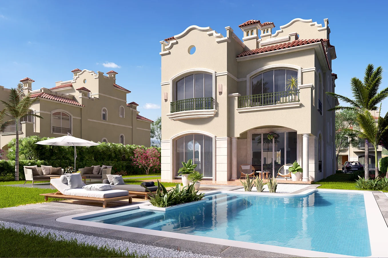 luxury townhouses in el patio casa