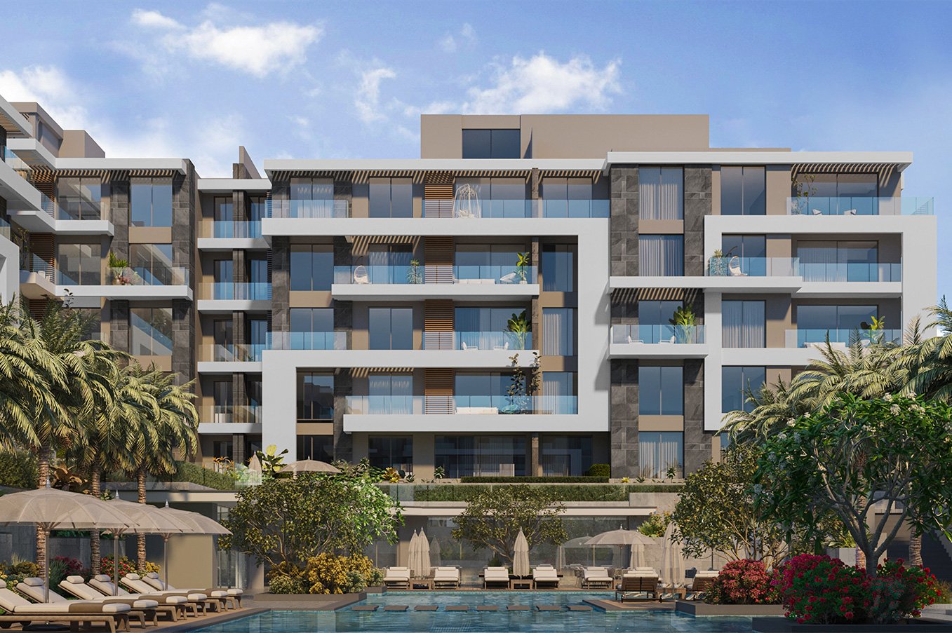 ground floor units in patio sola